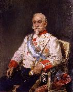 Ignacio Pinazo Camarlench Retrato del Conde Guaki Spain oil painting artist